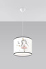 Lampa wisząca do pokoju dziecka bajkowy wzór PRINCESS 30 (SL.1414) - Sollux Lighting