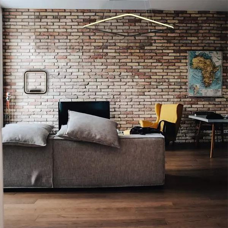 Kinkiet Ledowe Kwadraty No.1 3k czarny (LA079/W_in_3k_black) - ALTAVOLA DESIGN