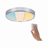 HomeSpa  Aviar IP44 Panel LED 18W regulacja temp 300mm Chrom 230V Tworzywo sztuczne (PL78926) - PAULMANN