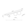 Lampa sufitowa VOX 3 (10001) - TK Lighting