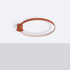 Plafon RIO 78 ochra czerwona LED 3000K (TH.412) - Thoro Lighting