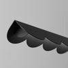 Lampa wisząca BISCUIT czarna LED 4000K (TH.654) - Thoro Lighting