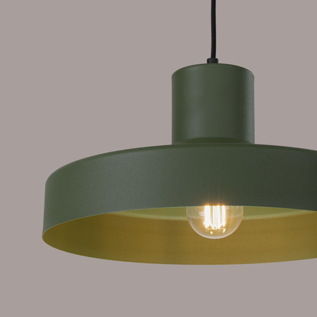 Lampa wisząca BILO zielona oliwka (SL.1705) - Sollux Lighting
