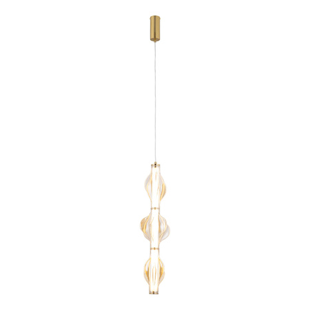 ELVA BRASS LAMPA WISZĄCA LED 22W (18214) - TK Lighting