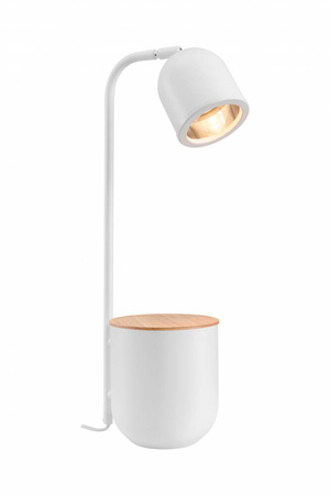 Lampa stojąca BOTANICA kolor Biały (41100101) - KASPA
