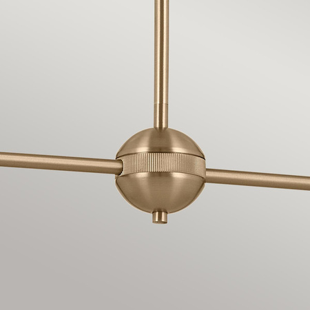 Lampa wyspowa Phix - 4 źródła światła - Szampański brąz (KL-PHIX-2-LINEAR-CBB) - Elstead Lighting