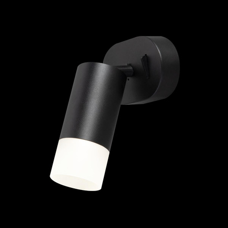 Sonaya kinkiet 1 z wyłącznikiem czarny (LP-2803/1W BK) - Light Prestige