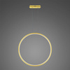 Lampa wisząca Ledowe Okręgi No.1 X 100cm 4k złota Dali (LA073/X_100_in_4k_gold_Dali) - ALTAVOLA DESIGN