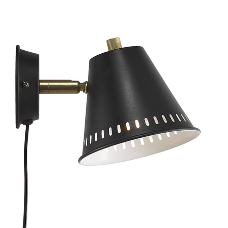 Lampa ścienna PINE Nordlux GU10 15W Metal Czarny