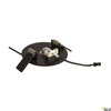 HELIA 40, lampa wisząca, LED, 3000K, okrągła, czarna, rozeta płaska, 9W (158410) - SLV