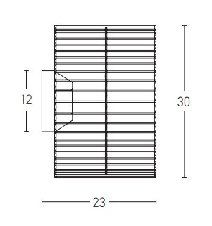 WALL CEILING LAMP E27 MAX 25W  RATTAN   BLACK (20240 Zambelis) - Zambelis