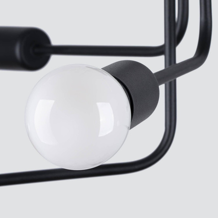 Żyrandol NORAH 6 czarny (SL.1452) - Sollux Lighting