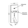 Kinkiet HOTELS 417H (6417H1102) - Elkim Lighting