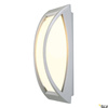 MERIDIAN 2, lampa ścienna i sufitowa outdoor, TC-(D,H,T,Q)SE, IP54, srebrnoszara, maks. 25W (230444) - SLV