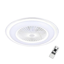 Lampowentylator ZEPHYR WHITE 48W LED+ PILOT (ML1516) - Milagro