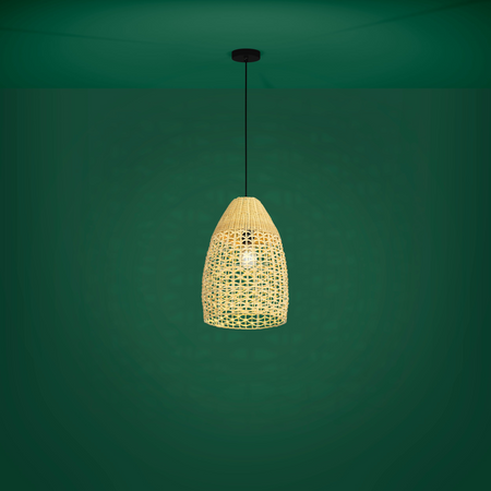 Lampa wisząca SAMBUCONA czarna (390237) - EGLO