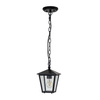 Lampa wisząca zewnętrzna Huntersfield (HK-HUNTERSFIELD8-S-BK) - Elstead Lighting
