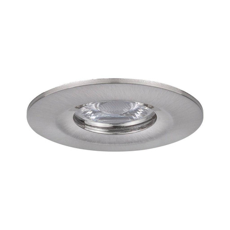 Oprawa wbudowana Nova mini Coin okrągła IP44 LED 1x4W 310lm Żelazo Szczotkowane/Aluminium (PL94300) - PAULMANN