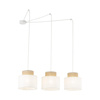 Kaskadowa lampa wisząca DUO WHITE JUTA 3 (2345) - TK Lighting