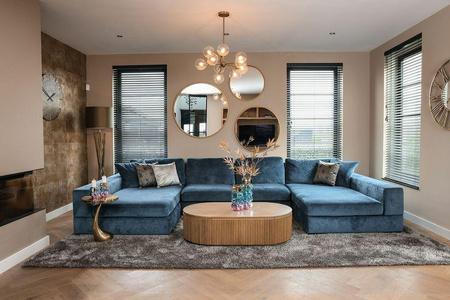 RICHMOND stolik DOLPHIN złoty (825258) - Richmond Interiors