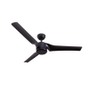 PENDANT FAN BLACK MATT, METAL-ABS BLADES WITHOUT LIGHT IP44 (23004 Zambelis) - Zambelis