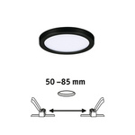Panel Areo VariFit 3000K 118mm Cz 6,5W 230V czarny (PL79960) - PAULMANN