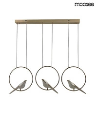 MOOSEE lampa wisząca BIRD LINE złota (MSE010100295) - Moosee