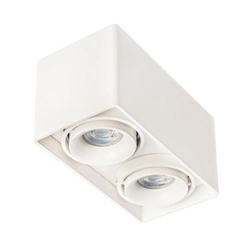 Oprawa LED FASHION 2 ED G2-GU10
White IP20  (03368W) - ZARlight