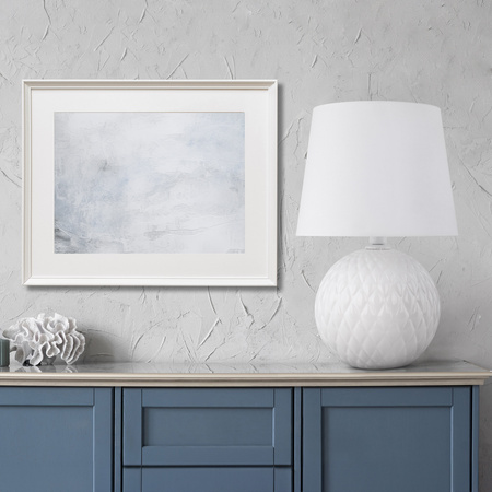 Lampka nocna SANTANA biała Ø 40 cm(16046) - TK Lighting