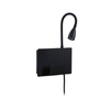 Oprawa ścienna HALINA LED USB-C czarny mat (PL71101) - PAULMANN