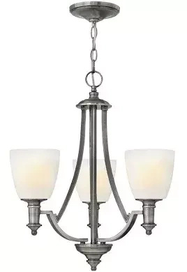 Lampa wisząca TRUMAN kol. ANTYCZNY NIKIEL (HK/TRUMAN3) - Hinkley - Elstead Lighting