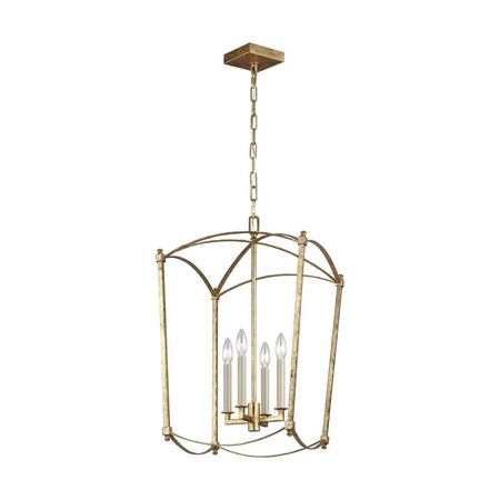 Lampa wisząca Thayer - 4 źródła światła (QN-THAYER-4P-ADB) - Quintiesse