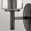 Kinkiet Collier - 1 źródło światła - Zgaszona czerń (HK-COLLIER1-BX) - Elstead Lighting