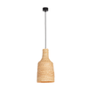 PENDANT LAMP NATURAL BRAIDED WHEAT 1XE27 (22171 Zambelis) - Zambelis
