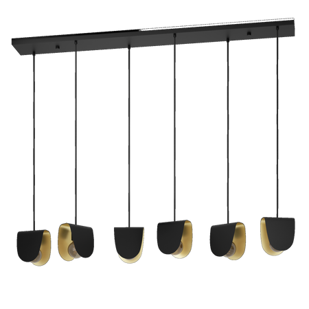 Lampa wisząca SERENARA czarna (390184) - EGLO