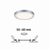 Plafoniera VariFit AREO LED 6.5W 550lm 3000K okrągla 118mm IP44 230V chrom matowy / tworzywo sztuczne (PL93033) - PAULMANN