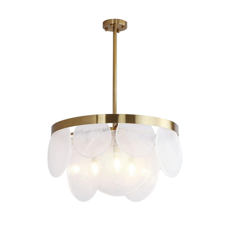 Lampa wisząca AURORA mosiądz 60 cm (ST-9513 BRASS) - Step into Design