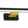 Kinkiet SHINE BLACK/GOLD 60cm 13,8W LED (ML7885) - Milagro