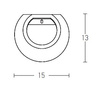 WALL LIGHT GYPSUM 1*G9 (180028 Zambelis) - Zambelis