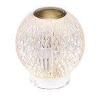 Przenośna lampa stołowa ładowana USB LED Marni - Naturalny mosiądz (QN-MARNI-TL-S-NBR) - Quintiesse