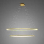 Lampa Ledowe Okręgi No. 2 Φ100 cm in 4k złota ściemnialna Altavola Design (LA074/P_100_in_4k_gold_dimm) - ALTAVOLA DESIGN