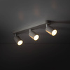 LIVIA GRAY LAMPA SUFITOWA 3 (10242) - TK Lighting