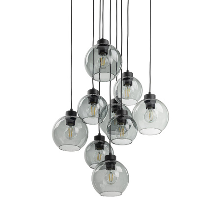 Lampa wisząca CUBUS GRAPHITE 9 KOŁO (10208) - TK Lighting