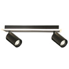 Lampa sufitowa Spot Parma 2 listwa (LP-0612/2WS BK) - Light Prestige