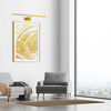 Kinkiet PINTO GOLD 12W LED 50cm (ML8238) - Milagro