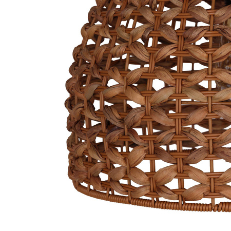Lampa wisząca Boho ażurowa Hiacynt wodny 38x38x28cm (55873-017) - DIJK