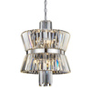 Żyrandol AURELIA CHROME 8xE14 (ML0404) - Milagro