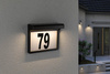 Oprawa numeryczna  solarna DAYTON  LED  3000K IP44 czarny (PL95388) - PAULMANN