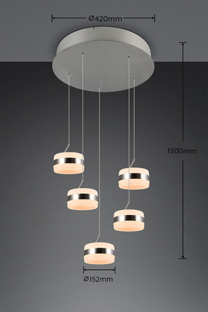 Kaskadowa lampa wisząca DIOS (331430507) - Trio