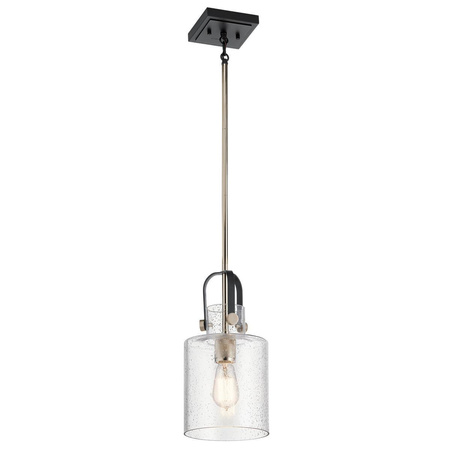 Lampa wisząca Kitner - 1 źródło światła - Polerowany nikiel (QN-KITNER-P-PN) - Quintiesse